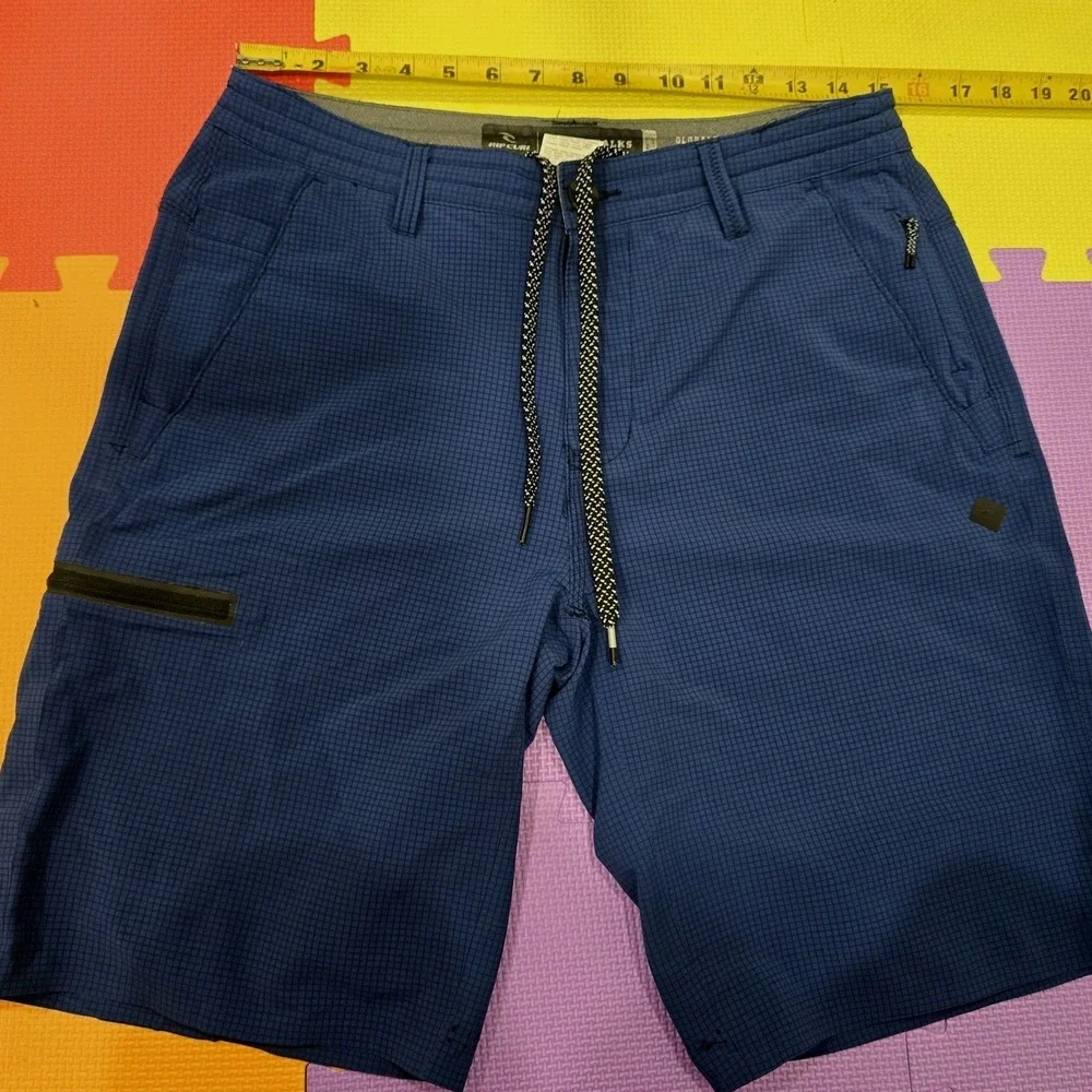 Rip Curl Boardwalks Global Entry Mirage Shorts Men's 30 Blue Hybrid Walkshorts‎
